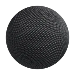 High-resolution PBR carbon fiber material for 3D rendering in Blender and other software