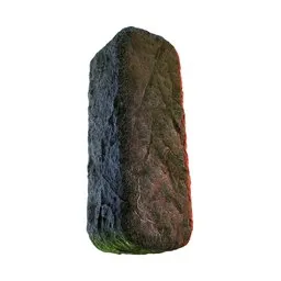 I Letter of Alphabet Stone Carved