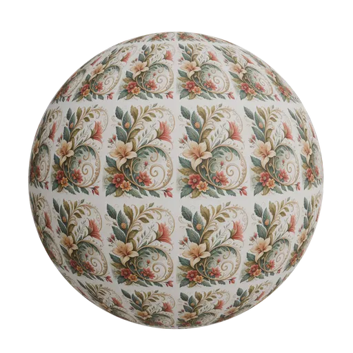 European scrollwork art