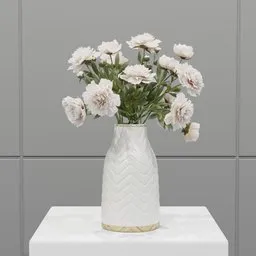 White Peony Arrangement