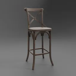 Madeleine Armless Stool