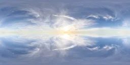 Infinite Real Sky - Cloudy Sunset