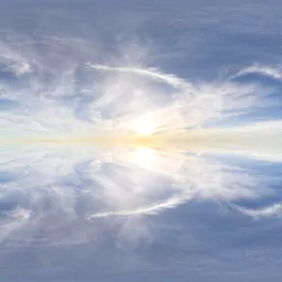 Infinite Real Sky - Cloudy Sunset