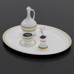 Coffee serving set