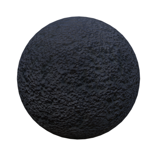 Lava rock black