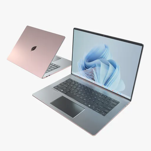 Laptop 14 inches rose