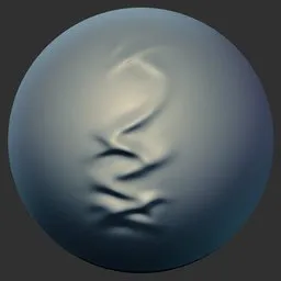 ER_Fabric Brush Twisted Fabric Lines