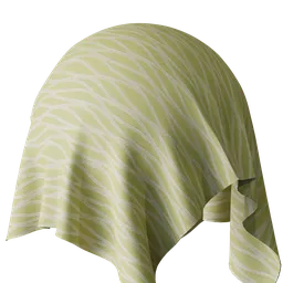 Graphical Green Jacquard