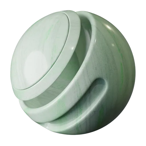 Green marble