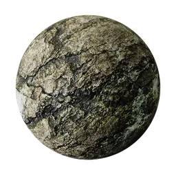 Grungy Cracked Stone