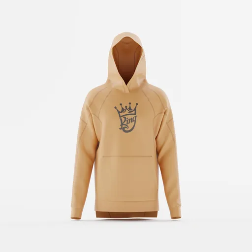 Fleece Raglan Hoodie
