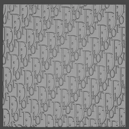 Dior pattern stencil