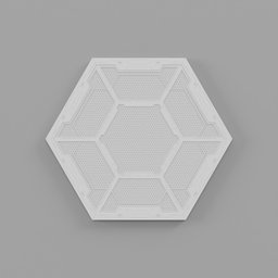 Hexagonal Scifi Plateform