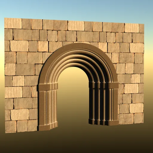 Romanesque arc