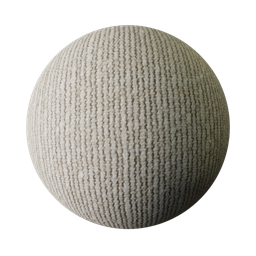 White Fabric PBR Texture