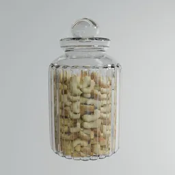 Food Gallon Glass Jar