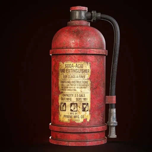 Vintage Fire Extinguisher