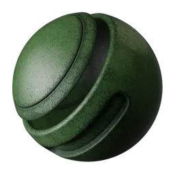 Smart Worn Green Leather