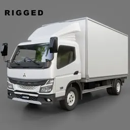 Mitsubishi Fuso Canter Box Truck