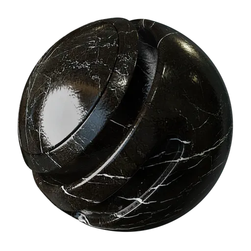 Black marble - Nero Marquinia