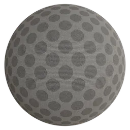 Large dooted floor carpet