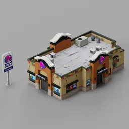 Taco Bell Restaurant Building