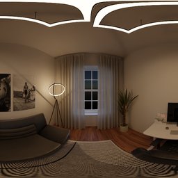 Small Homeoffice Night