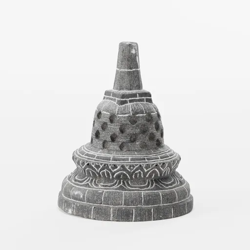 Borobudur Temple Sculpture Photoscan