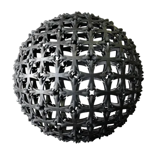 Metal Grid Cross