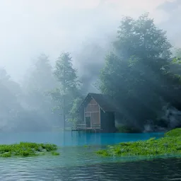 Misty Lake