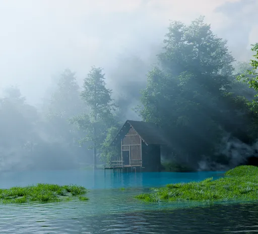Misty Lake