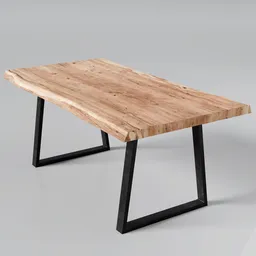 Wooden Table 8K