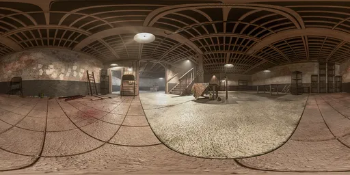 Abandoned Underground Workshop HDRi