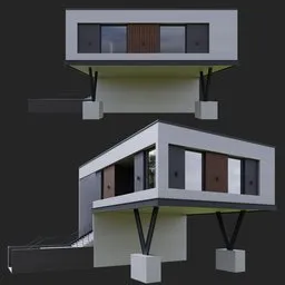 Modern Wooden House