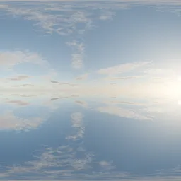Wavy Clouds Sky