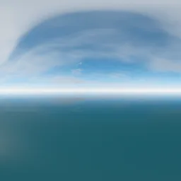 Cloudy Day over Ocean