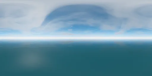 Cloudy Day over Ocean