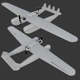 Blériot 125 Twin-Fuselage Airliner