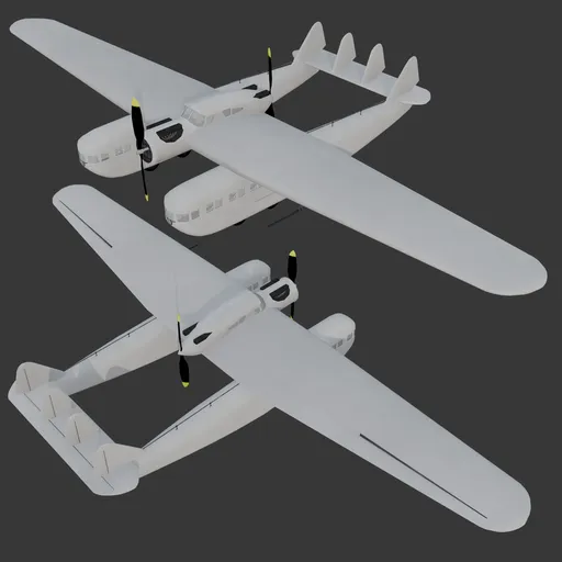 Blériot 125 Twin-Fuselage Airliner