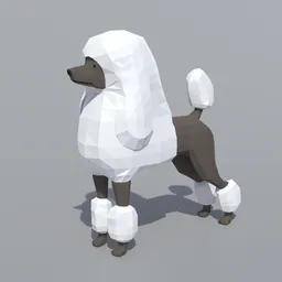 Low Poly Poodle