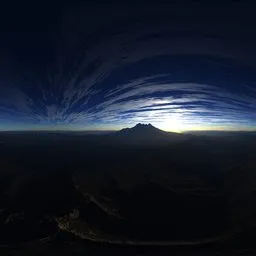 Rocky Mountain Aerial Landscape