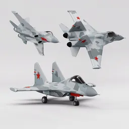 Stylized Su-35