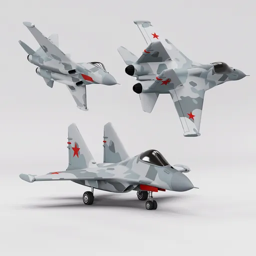 Stylized Su-35
