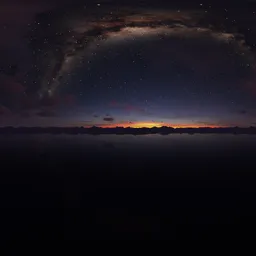 Colorful Night Twilight Sky