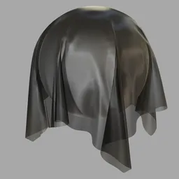 High-quality Blender 3D PBR nylon fabric shader, ideal for realistic textile rendering without denoising.