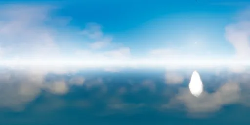 Sunny Ocean Horizon Sky HDRI