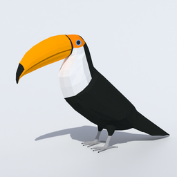 Low Poly Toucan