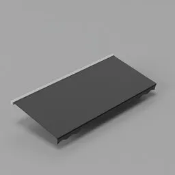 Low Poly Food Trailer Awening Retracting