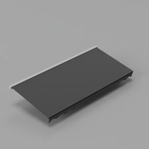 Low Poly Food Trailer Awening Retracting