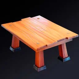 Stylized table
